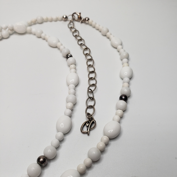 Carolyn Pollack Sterling Gardenia 32" Necklace  - Picture 8 of 14